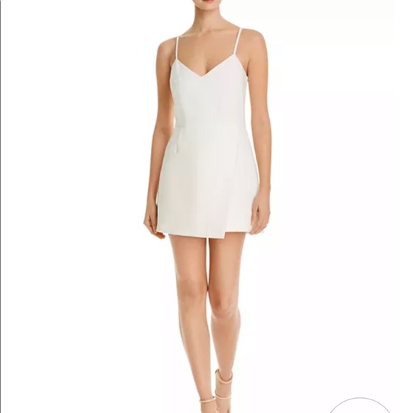 french connection whisper crossover mini dress Whisper Cross Back Halter Mini Dress